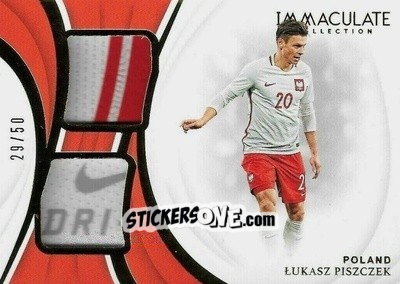 Figurina Lukasz Piszczek - Immaculate Soccer 2018-2019 n. DP-LPI - Panini
