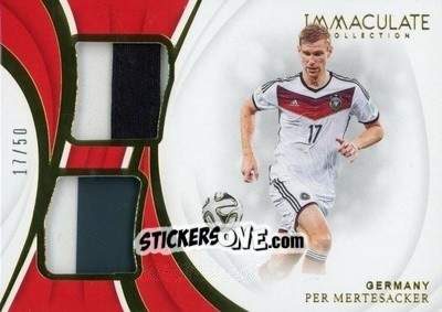 Figurina Per Mertesacker - Immaculate Soccer 2018-2019 n. DP-PM - Panini
