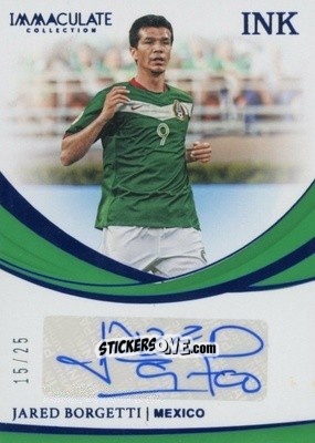 Figurina Jared Borgetti - Immaculate Soccer 2018-2019 n. HS-JB - Panini