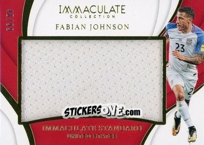 Figurina Fabian Johnson - Immaculate Soccer 2018-2019 n. IS-FJ - Panini