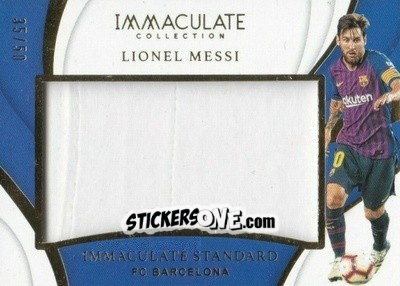 Cromo Lionel Messi - Immaculate Soccer 2018-2019 n. IS-LM - Panini