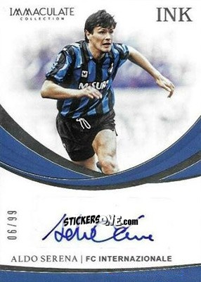 Cromo Aldo Serena - Immaculate Soccer 2018-2019 n. I-AS - Panini