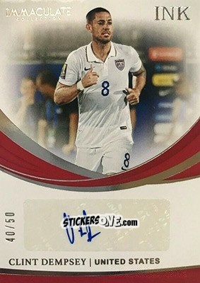 Cromo Clint Dempsey - Immaculate Soccer 2018-2019 n. I-CD - Panini