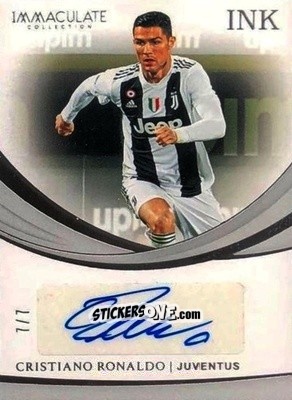 Figurina Cristiano Ronaldo - Immaculate Soccer 2018-2019 n. I-CR7 - Panini