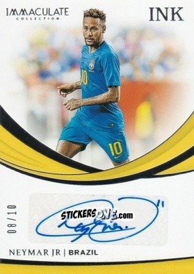 Figurina Neymar Jr - Immaculate Soccer 2018-2019 n. I-N - Panini