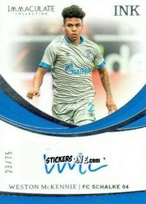 Cromo Weston McKennie - Immaculate Soccer 2018-2019 n. I-WM - Panini