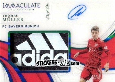 Cromo Thomas Muller - Immaculate Soccer 2018-2019 n. LS-TM - Panini
