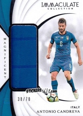 Figurina Antonio Candreva - Immaculate Soccer 2018-2019 n. MA-AC - Panini