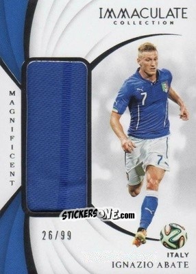 Cromo Ignazio Abate - Immaculate Soccer 2018-2019 n. MA-IBA - Panini