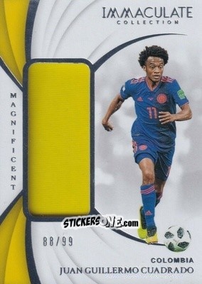 Sticker Juan Guillermo Cuadrado - Immaculate Soccer 2018-2019 n. MA-JGC - Panini
