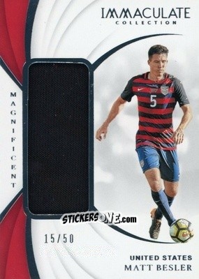 Figurina Matt Besler - Immaculate Soccer 2018-2019 n. MA-MB - Panini
