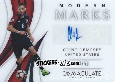 Cromo Clint Dempsey - Immaculate Soccer 2018-2019 n. MM-CD - Panini