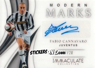 Cromo Fabio Cannavaro - Immaculate Soccer 2018-2019 n. MM-FC - Panini