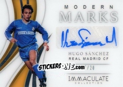 Figurina Hugo Sanchez - Immaculate Soccer 2018-2019 n. MM-HS - Panini