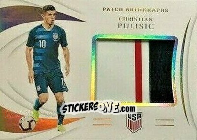 Cromo Christian Pulisic - Immaculate Soccer 2018-2019 n. PB-CPU - Panini