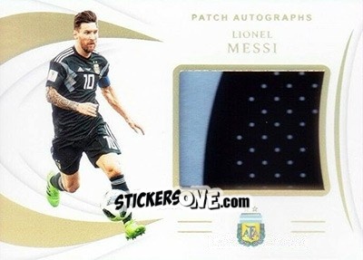 Cromo Lionel Messi - Immaculate Soccer 2018-2019 n. PB-LM - Panini