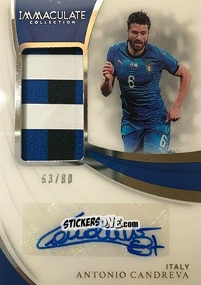 Figurina Antonio Candreva - Immaculate Soccer 2018-2019 n. PA-AC - Panini