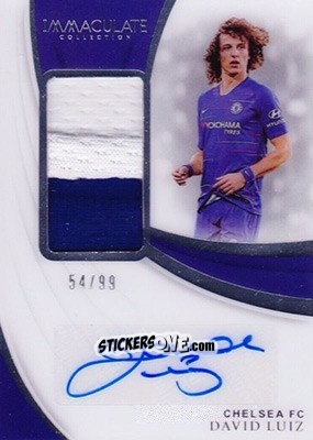 Sticker David Luiz - Immaculate Soccer 2018-2019 n. PA-DL - Panini