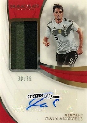 Figurina Mats Hummels - Immaculate Soccer 2018-2019 n. PA-MH - Panini