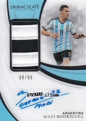 Cromo Maxi Rodriguez - Immaculate Soccer 2018-2019 n. PA-MR - Panini