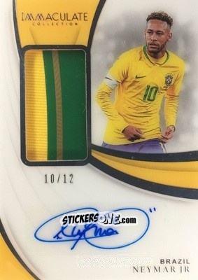 Figurina Neymar Jr - Immaculate Soccer 2018-2019 n. PA-N - Panini