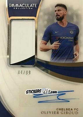 Figurina Olivier Giroud - Immaculate Soccer 2018-2019 n. PA-OG - Panini