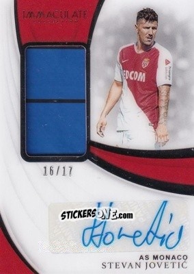 Cromo Stevan Jovetic - Immaculate Soccer 2018-2019 n. PA-SJ - Panini
