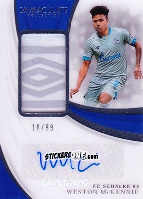 Cromo Weston McKennie - Immaculate Soccer 2018-2019 n. PA-WM - Panini