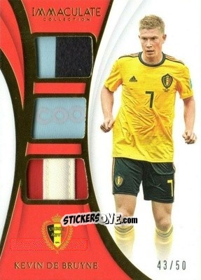 Cromo Kevin De Bruyne - Immaculate Soccer 2018-2019 n. PT-KDB - Panini