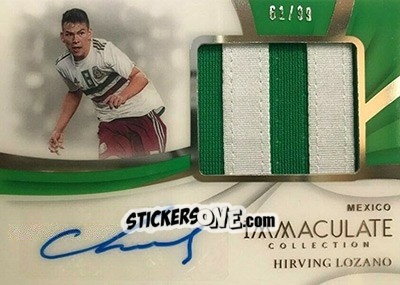 Cromo Hirving Lozano - Immaculate Soccer 2018-2019 n. PP-HL - Panini