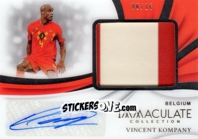 Figurina Vincent Kompany - Immaculate Soccer 2018-2019 n. PP-VK - Panini