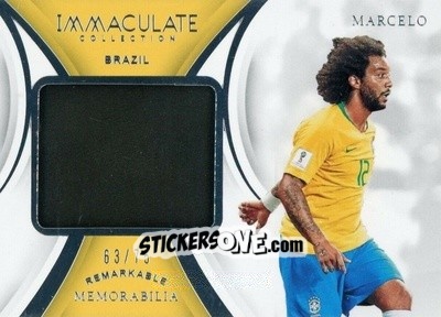Figurina Marcelo - Immaculate Soccer 2018-2019 n. RM-M - Panini
