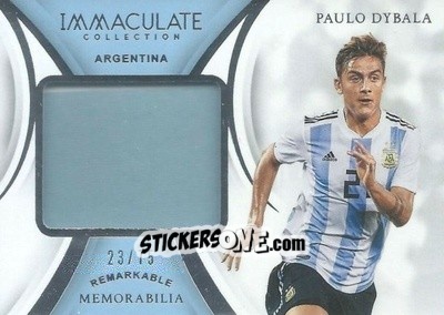 Cromo Paulo Dybala - Immaculate Soccer 2018-2019 n. RM-PD - Panini