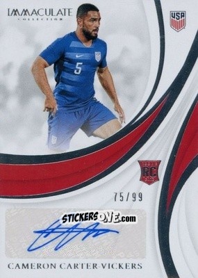 Cromo Cameron Carter-Vickers - Immaculate Soccer 2018-2019 n. RA-CCV - Panini