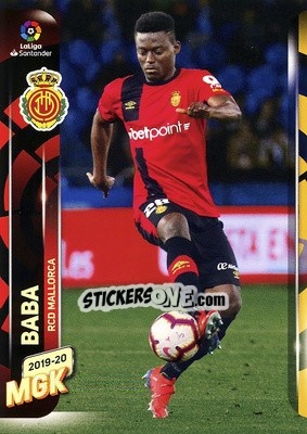 Figurina Baba - Liga 2019-2020. Megacracks n. 243 - Panini