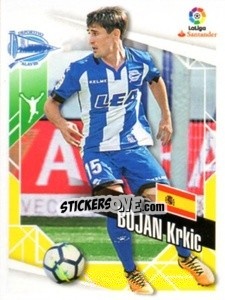 Cromo Bojan Krkic - Liga 2017-2018. South America n. 232 - Panini