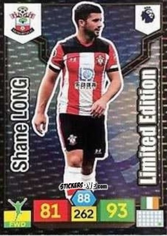 Sticker Shane Long - English Premier League 2019-2020. Adrenalyn XL n. LE-SL - Panini