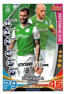 Sticker Jackson / Gray - SPFL 2019-2020. Match Attax n. DU6 - Topps