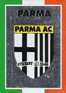 Figurina Scudetto Parma - Calcio Flash 1993 n. SC13 - Euroflash