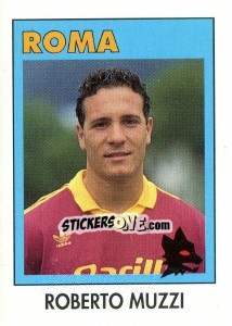 Cromo Roberto Muzzi - Calcio Flash 1993 n. 267 - Euroflash