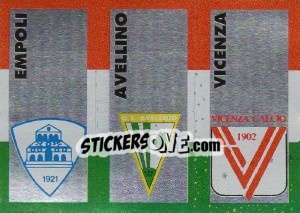 Cromo Scudetto Empoli - Calcio Flash 1993 n. SC45 - Euroflash