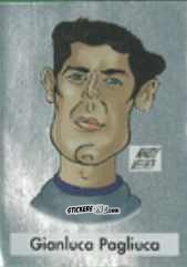 Cromo Gianluca Pagliuca - Calcio Flash 1995 n. C1 - Euroflash