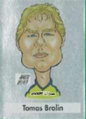 Sticker Tomas Brolin - Calcio Flash 1995 n. C7 - Euroflash