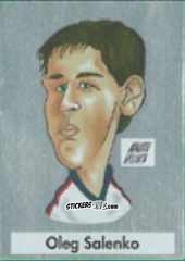 Sticker Oleg Salenko - Calcio Flash 1995 n. C14 - Euroflash