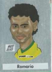 Cromo Romario - Calcio Flash 1995 n. C19 - Euroflash