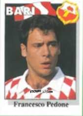 Sticker Francesco Pedone - Calcio Flash 1995 n. 7 - Euroflash
