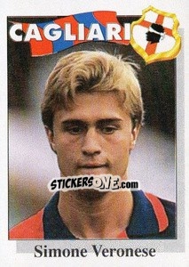 Sticker Simone Veronese - Calcio Flash 1995 n. 40 - Euroflash