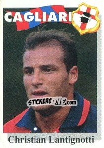 Cromo Christian Lantignotti - Calcio Flash 1995 n. 47 - Euroflash