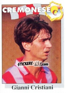 Cromo Gianni Cristiani - Calcio Flash 1995 n. 67 - Euroflash