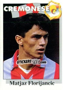 Figurina Matjaz Florijancic - Calcio Flash 1995 n. 69 - Euroflash